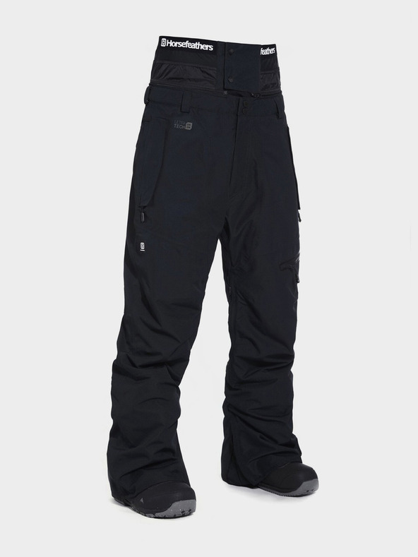 Horsefeathers Nelson nohavice - čierne veľkosť L HORSEFEATHERS