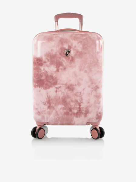 Heys Ružový vzorovaný cestovný kufor Heys Tie-Dye S
