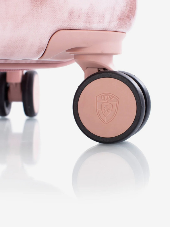 Heys Ružový vzorovaný cestovný kufor Heys Tie-Dye S