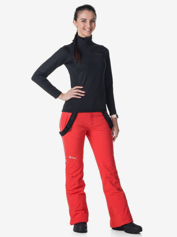 Kilpi Vínové dámske termo tričko so stojačikom KILPI WILLIE