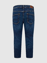 Pepe Jeans Tmavomodré dámske džínsy rovného strihu Pepe Jeans Violet