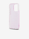 DKNY Zadný kryt PC/TPU s opakovaným vzorom pre iPhone 15 Pro ružový DKNY
