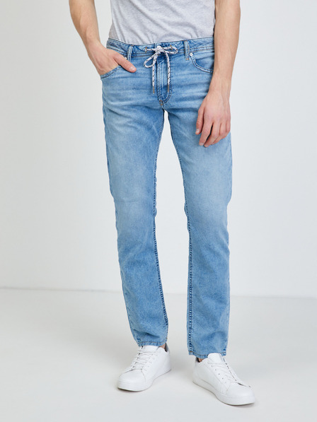 Diesel Svetlomodré pánske džínsy slim fit Diesel