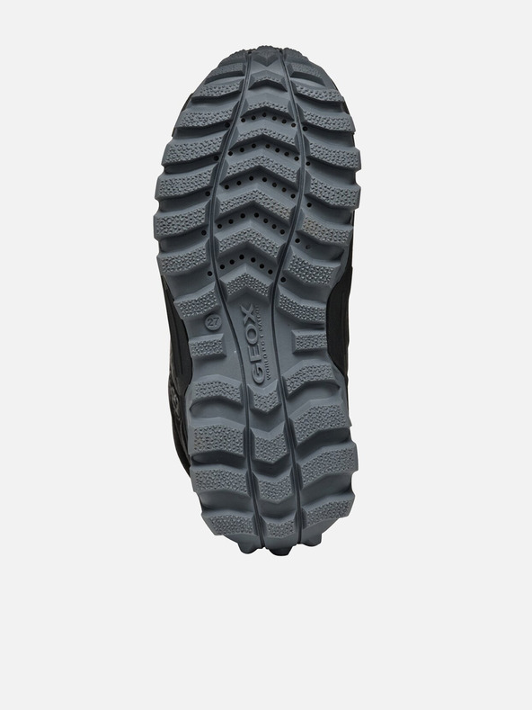 Geox Čierne chlapčenské zimné topánky Geox Himalaya ABX