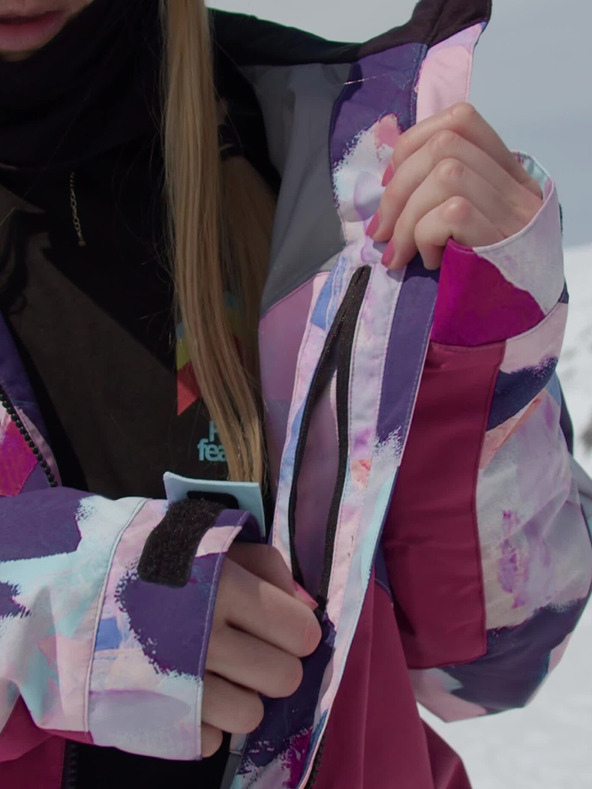 Horsefeathers Bunda Horsefeathers Halia - červená