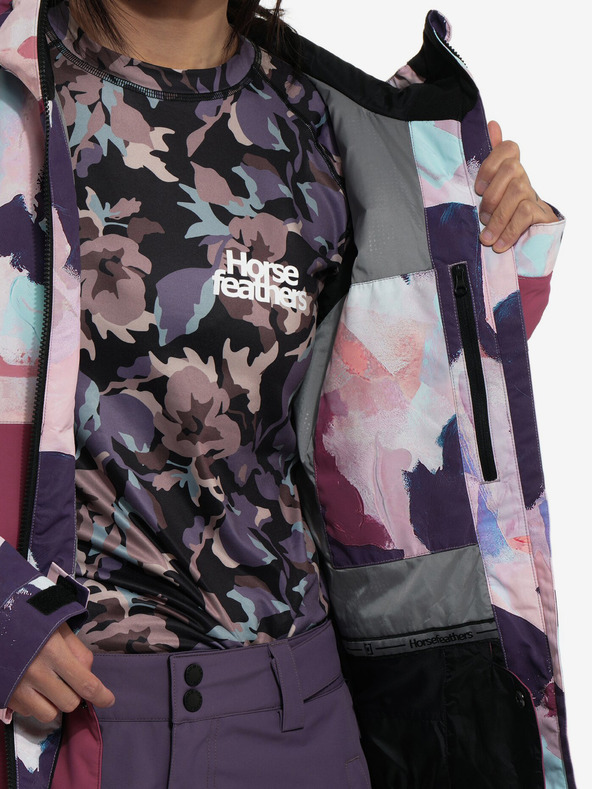 Horsefeathers Bunda Horsefeathers Halia - červená