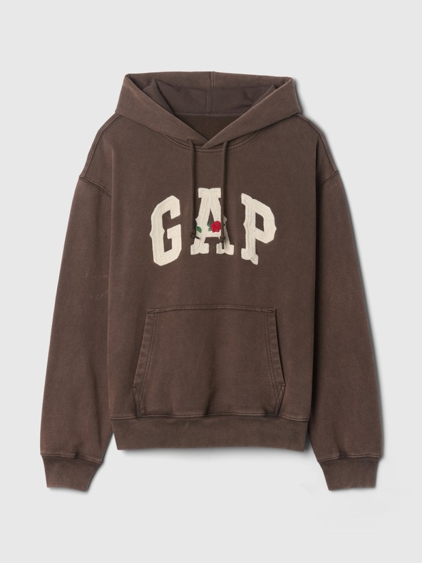 GAP Oversize mikina s logom Western GAP