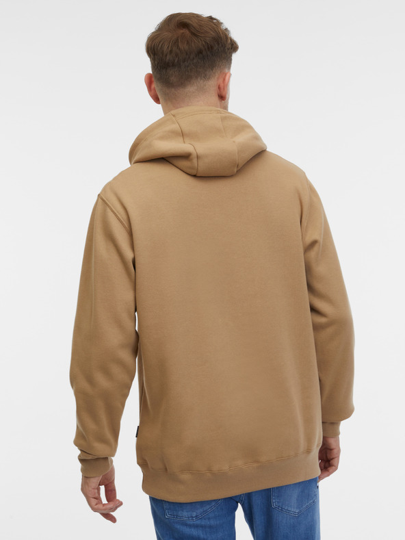 Sam 73 Svetlohnedá pánska mikina SAM 73 Albus