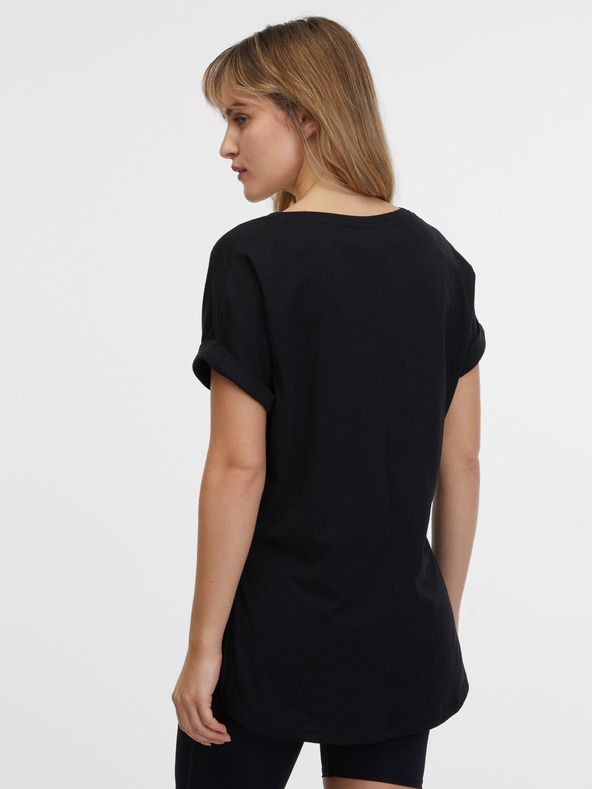 Sam 73 Čierne dámske tričko SAM 73 Carolina