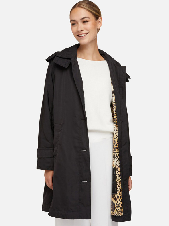 Geox Čierna dámska parka Geox Diamond Jacket