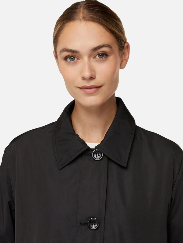 Geox Čierna dámska parka Geox Diamond Jacket