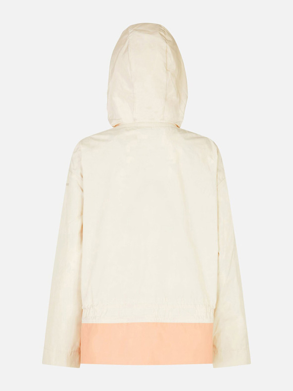 Geox Krémová dámska parka Geox Bulmya