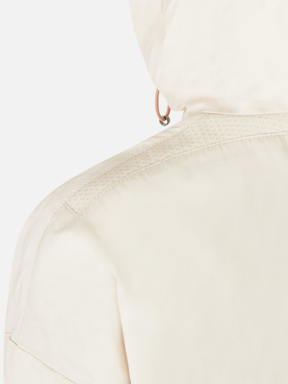 Geox Krémová dámska parka Geox Bulmya