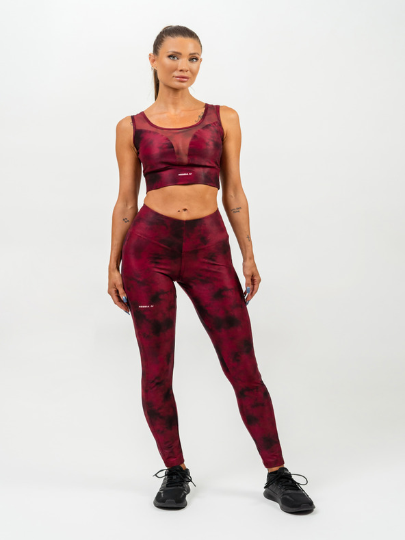 Nebbia Sieťované legíny s vysokým pásom IMPACT 479