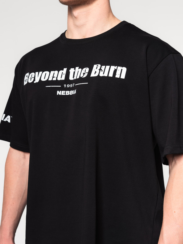 Nebbia Bavlnené tričko veľkej gramáže GRIND 356