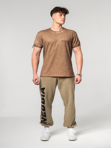Nebbia Voľné vrecovité tepláky s vreckami GYM BRO 365
