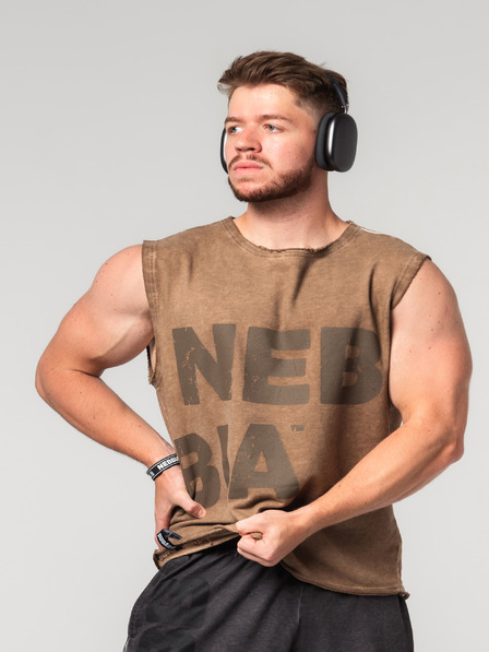Nebbia Zopraná mikina bez rukávov BEASTIN' 361