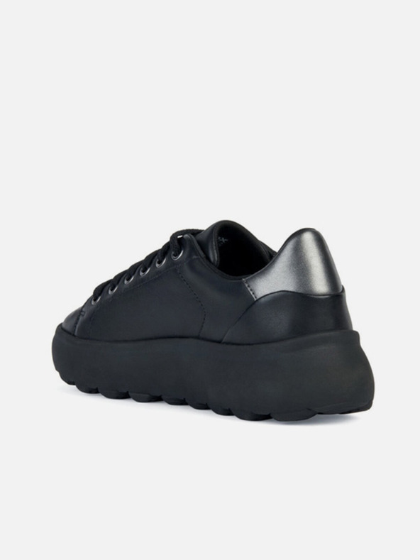 Geox Čierne dámske tenisky Geox Spherica Ec4.1