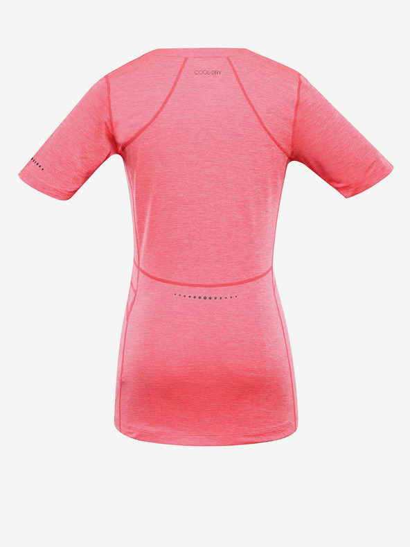 ALPINE PRO Oranžové dámske cyklistické tričko ALPINE PRO Gereta