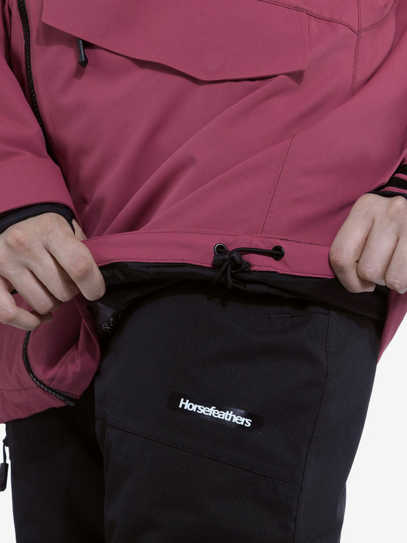 Horsefeathers Bunda Larra II Horsefeathers - červená