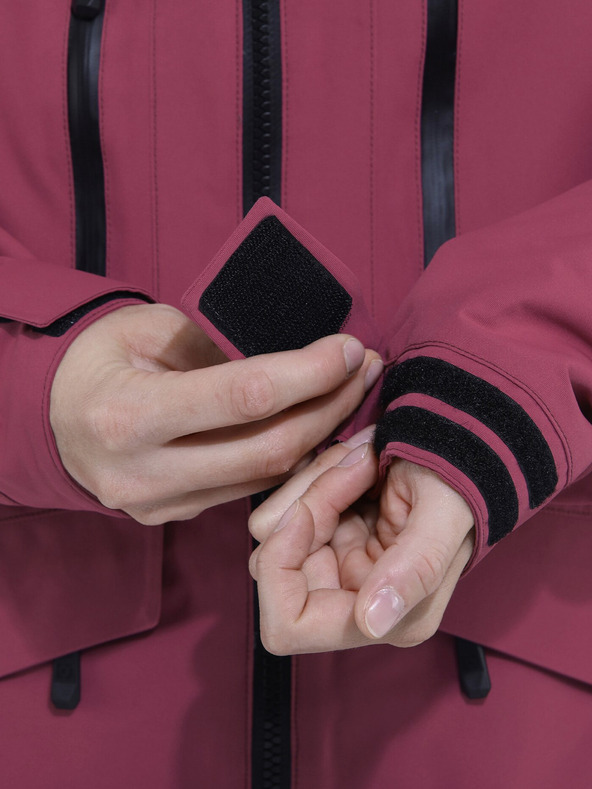 Horsefeathers Bunda Larra II Horsefeathers - červená