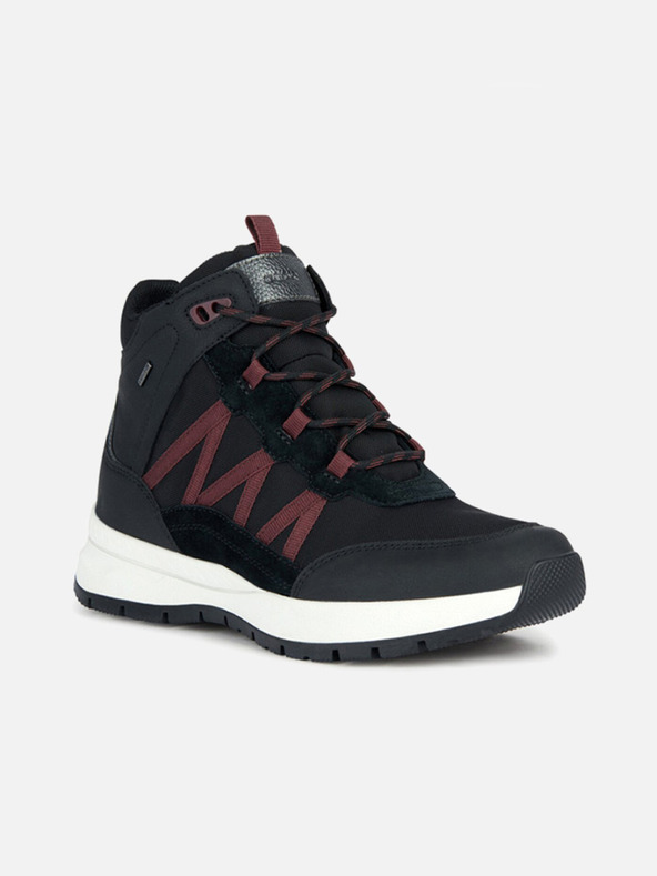 Geox Čierne dámske tenisky Geox Braies ABX