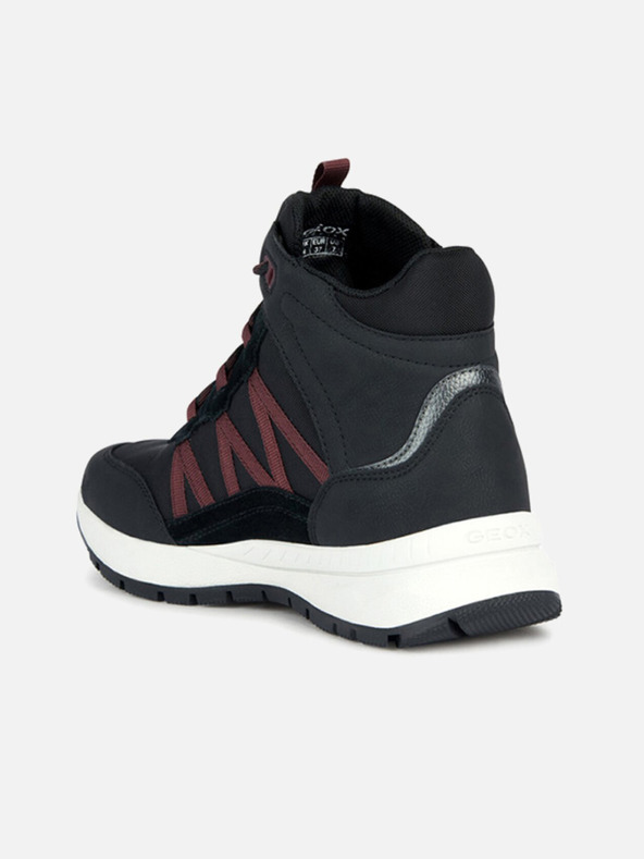 Geox Čierne dámske tenisky Geox Braies ABX