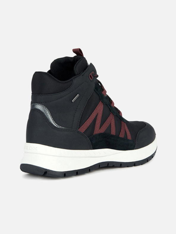 Geox Čierne dámske tenisky Geox Braies ABX