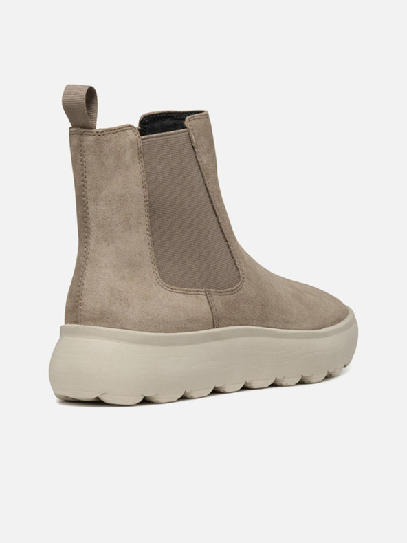 Geox Béžové dámske členkové topánky Geox Spherica EC4.1