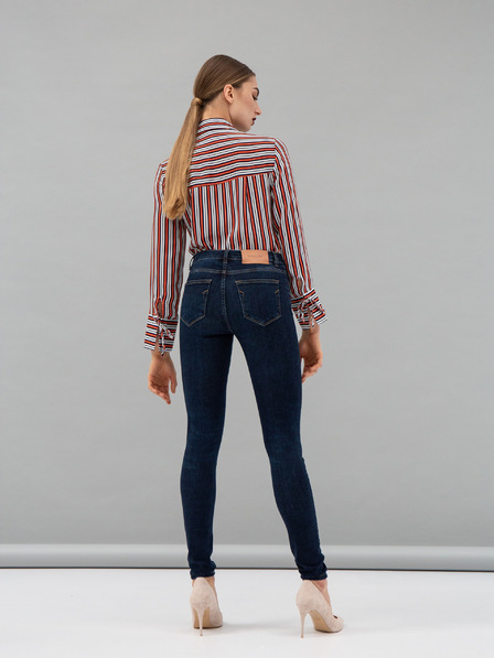 Selected Femme Tmavomodré skinny džínsy Selected Femme