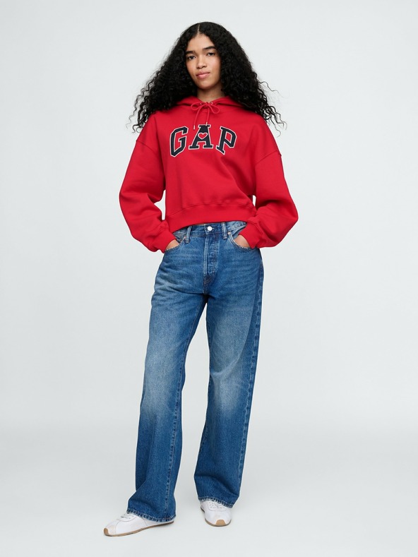 GAP Crop mikina s logom GAP