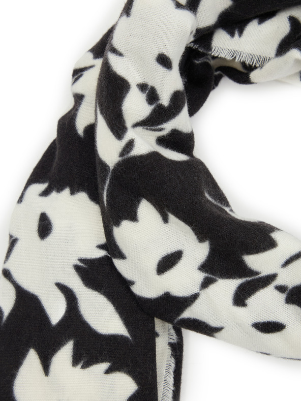 Orsay Čierna dámska vzorovaná šatka ORSAY