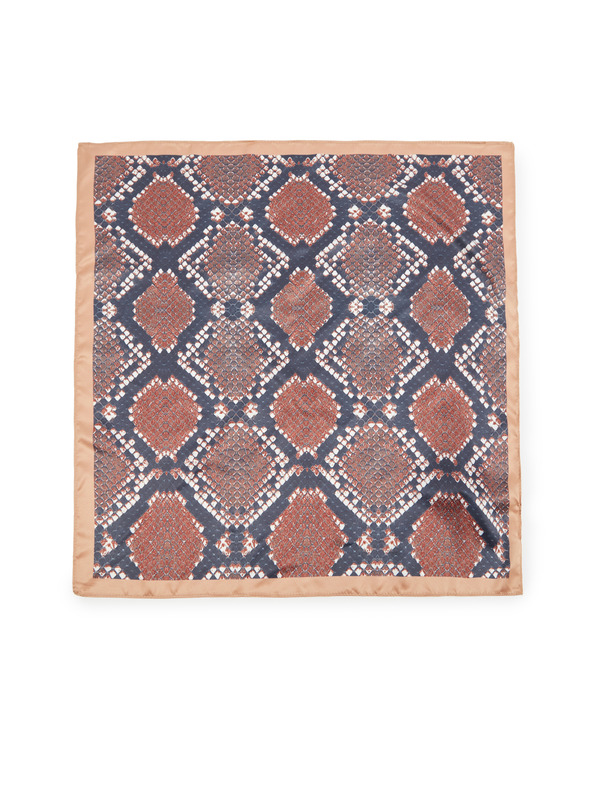 Orsay Hnedá dámska vzorovaná šatka ORSAY