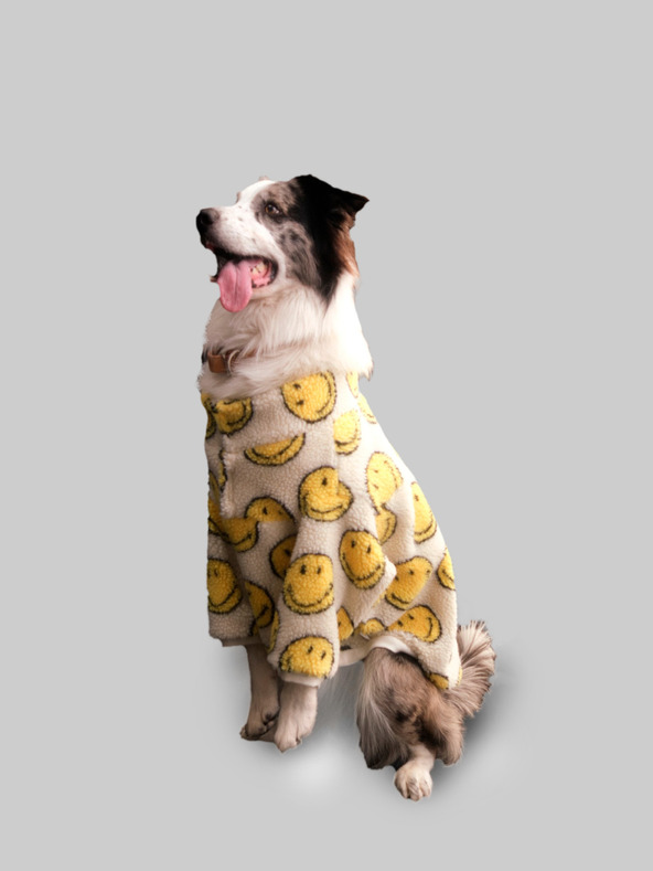 GAP Oblečok pre psa Gap × SmileyWorld® fleece GAP