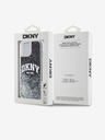DKNY Liquid Glitter Arch Logo Zadný kryt pre iPhone 15 Black DKNY