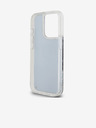 DKNY Liquid Glitter Arch Logo Zadný kryt pre iPhone 15 Pro Black DKNY