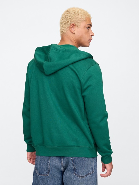 GAP Mikina na zips logo GAP