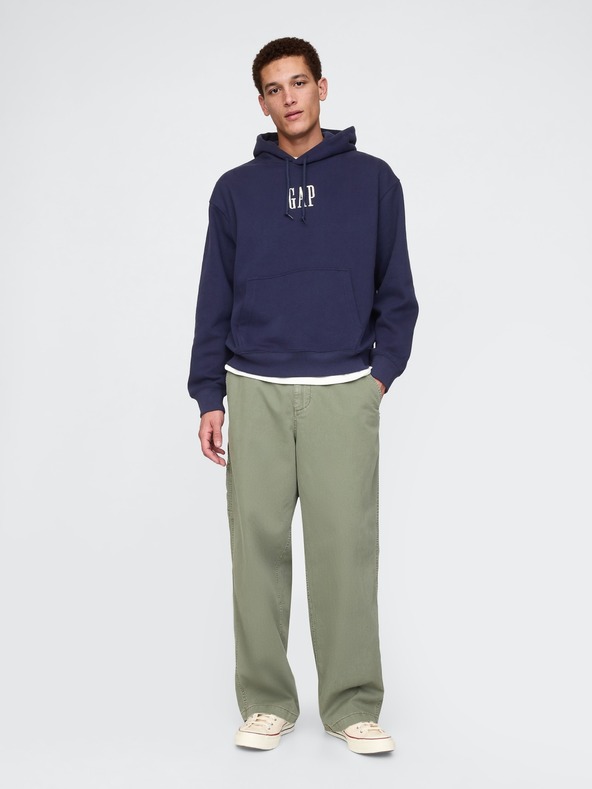 GAP Oversize mikina s logom GAP