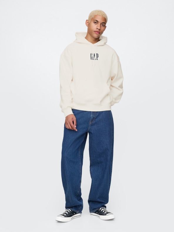 GAP Oversize mikina s logom GAP