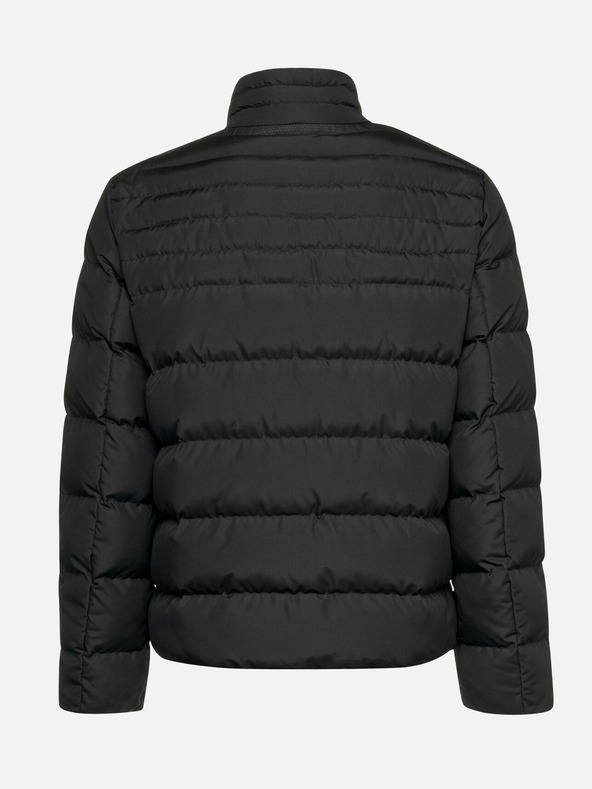 Geox Čierna pánska bunda Geox Magnete