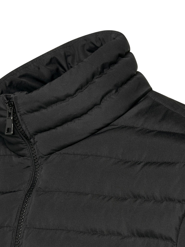 Geox Čierna pánska bunda Geox Magnete