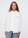 GAP Detská oversize košeľa Oxford GAP