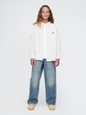 GAP Detská oversize košeľa Oxford GAP