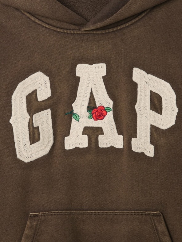 GAP Detská mikina s logom Western Unisex GAP