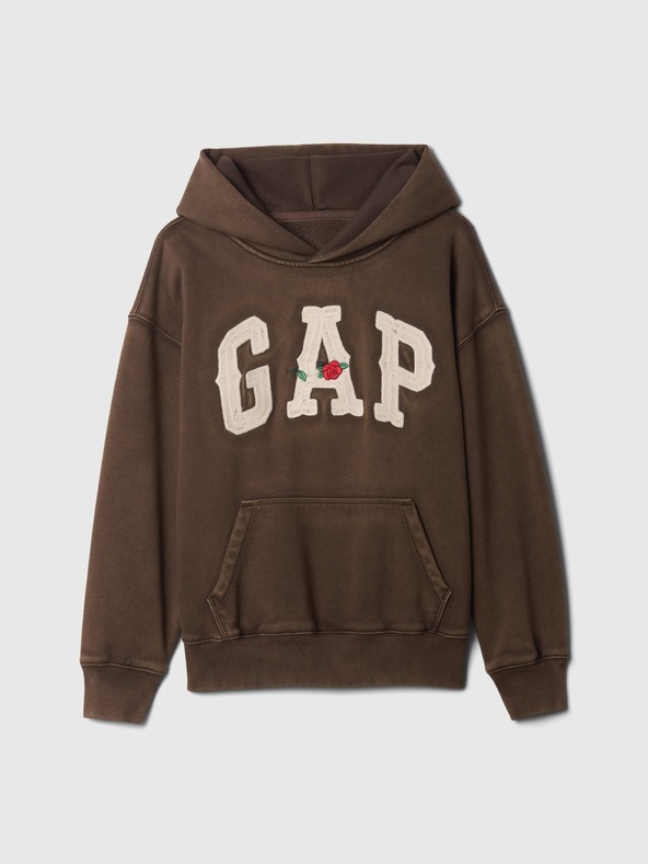 GAP Detská mikina s logom Western Unisex GAP