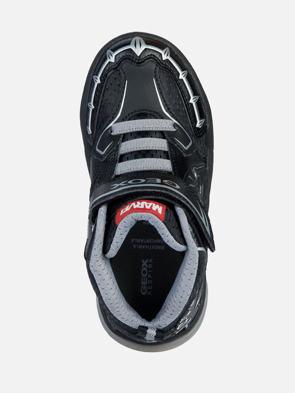 Geox Čierne chlapčenské tenisky Geox Grayjay