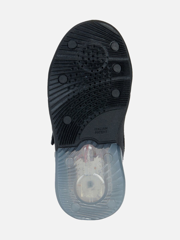 Geox Čierne chlapčenské tenisky Geox Grayjay