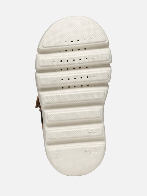 Geox Hnedé chlapčenské zimné topánky Geox Willaboo B Ab