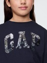 GAP Detské tričko s flitrovým logom GAP