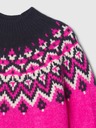 GAP Baby svetrové šaty Fair Isle GAP